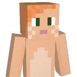 RidIey Minecraft avatar bust