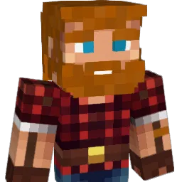 Rigolirte Minecraft avatar bust