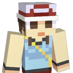 RikaNonaka Minecraft avatar bust