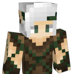 Rippedllama Minecraft avatar bust