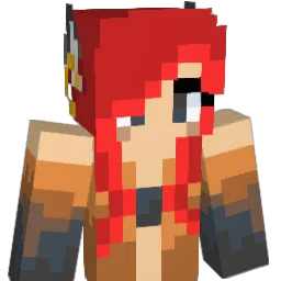 Risixia Minecraft avatar bust