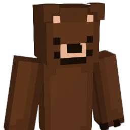 RiskyBearRP Minecraft avatar bust