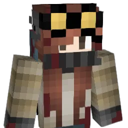 RiverSheWolf Minecraft avatar bust