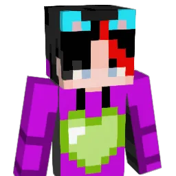 Rixgrlraven Minecraft avatar bust