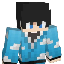Rmbow Minecraft avatar bust