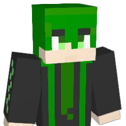Roblox_red Minecraft avatar bust