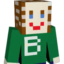 RoboBrett Minecraft avatar bust