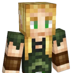Roboflame Minecraft avatar bust