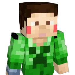 Robomex Minecraft avatar bust