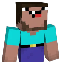 Roboterbert Minecraft avatar bust