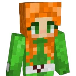 Robynoodles Minecraft avatar bust