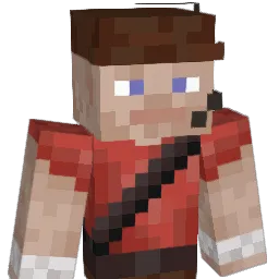Rocktillery Minecraft avatar bust