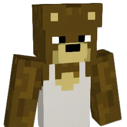 RodneyBear Minecraft avatar bust
