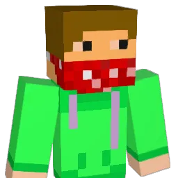 Rofe322 Minecraft avatar bust