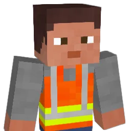 Romec Minecraft avatar bust