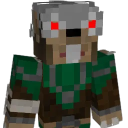 Romkoss Minecraft avatar bust