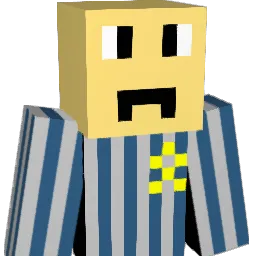 RonJohnJim Minecraft avatar bust