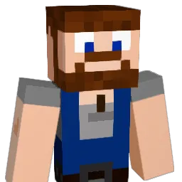 RooBaqa Minecraft avatar bust
