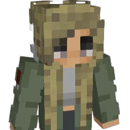 RooFari Minecraft avatar bust