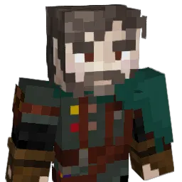 Roots43 Minecraft avatar bust