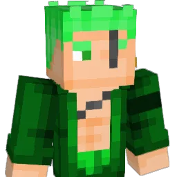 RoronoaxZoro Minecraft avatar bust