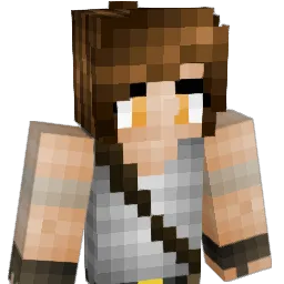 Rosalinaa Minecraft avatar bust