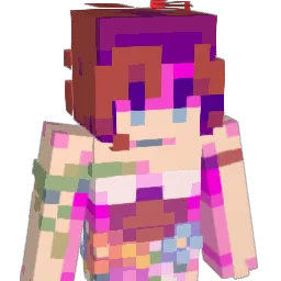 RoseDaffodil Minecraft avatar bust