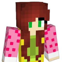 RoseLily Minecraft avatar bust