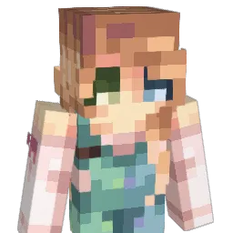 RoseLucia Minecraft avatar bust