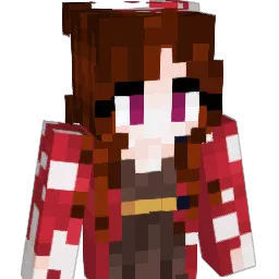 RoseMouthFoxx Minecraft avatar bust