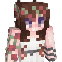 Rosethrn Minecraft avatar bust