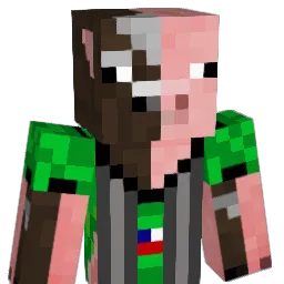 Roshken Minecraft avatar bust