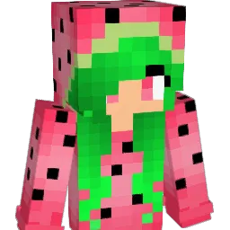 RosieCrafter Minecraft avatar bust