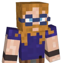 RosiePages Minecraft avatar bust