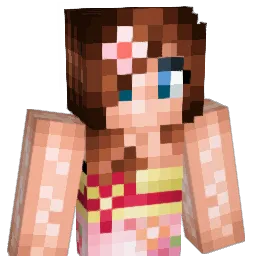Rosieanne Minecraft avatar bust