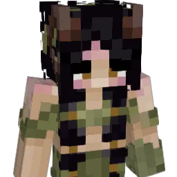 RossanaG Minecraft avatar bust