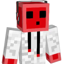 RoterSchlumpf Minecraft avatar bust