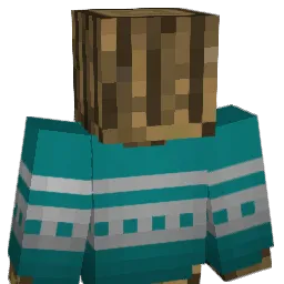 Routless Minecraft avatar bust