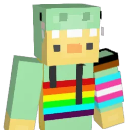 Rowdykay Minecraft avatar bust