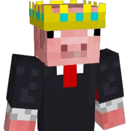RoyalPiggy Minecraft avatar bust