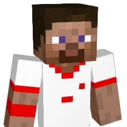 Rozgrzewka Minecraft avatar bust