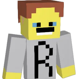 Rozproszony Minecraft avatar bust