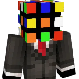 RubixCue Minecraft avatar bust