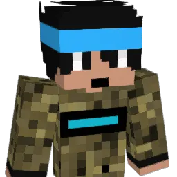 RudinBr Minecraft avatar bust