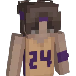 RudyGobert Minecraft avatar bust