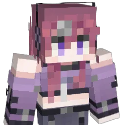 RunaTsukishiro Minecraft avatar bust