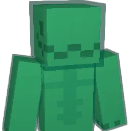 RunningEmerald Minecraft avatar bust
