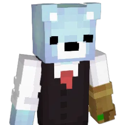 Rusherdll Minecraft avatar bust