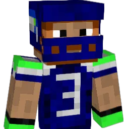 RussWilson3 Minecraft avatar bust