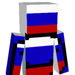 RussianGaming Minecraft avatar bust